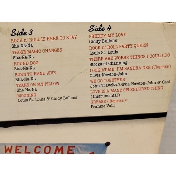 Grease Original Soundtrack Double Vinyl LP Record Album 1st Edition 1978 - Picture 9 of 11